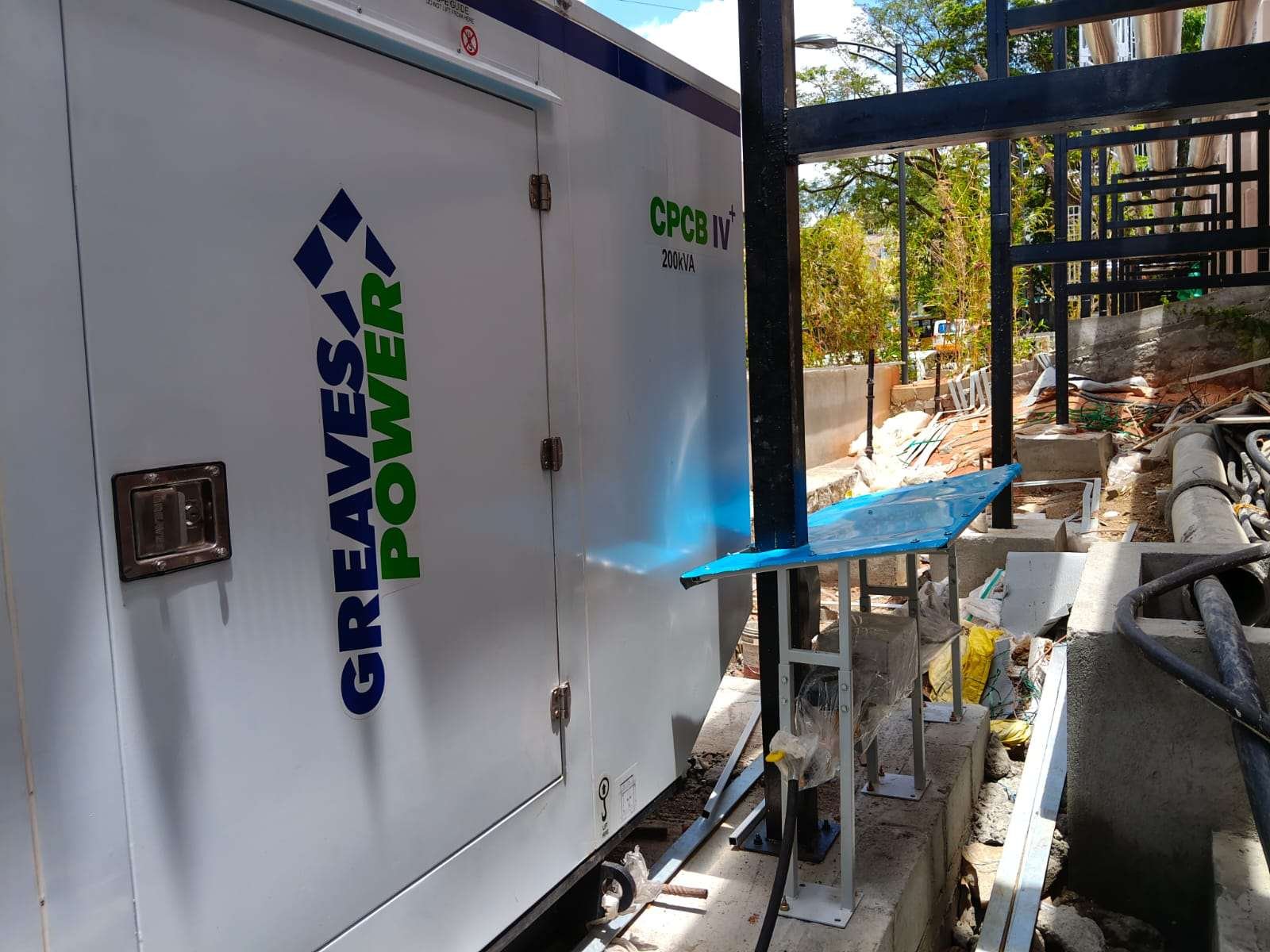 OM Solutions generator installation